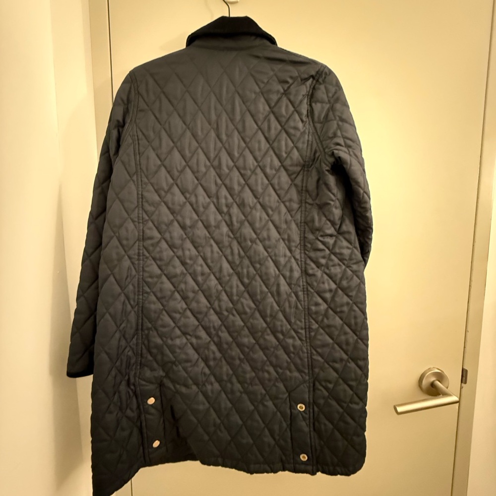Barbour Tulip Corduroy Trim Quilted Jacket - Picture 6 of 8